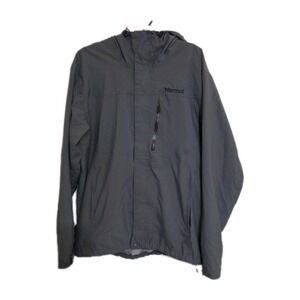 Marmot Men's GRAY Softshell/Light Jacket Outdoor Windbreaker Full Zip Size Large